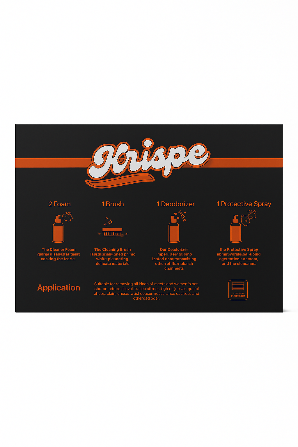 Krispe Complete Hat Care Kit – Includes 2x 4oz Foam Cleaners, 1x 4oz Deodorizer, and 1x 4oz Protector