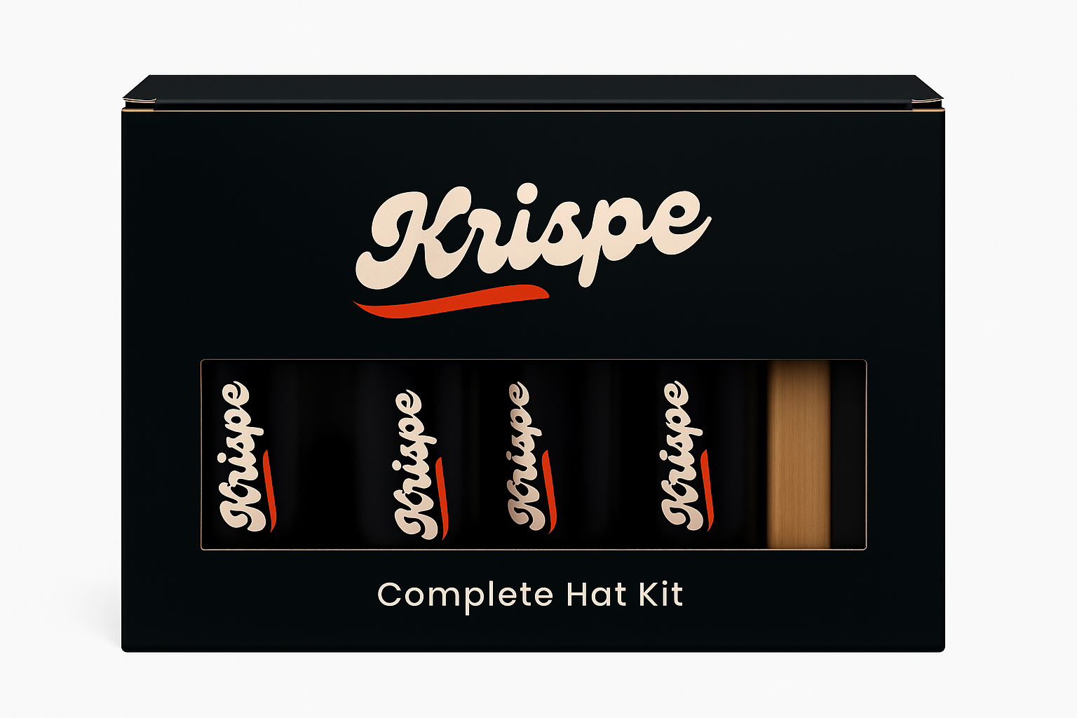 Krispe Complete Hat Care Kit – Includes 2x 4oz Foam Cleaners, 1x 4oz Deodorizer, and 1x 4oz Protector